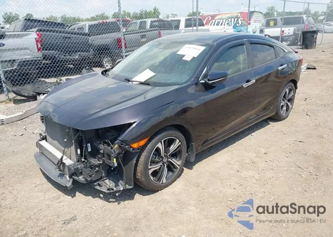 2018 Honda Civic Touring from USA, damaged, VIN JHMFC1F96JX026574